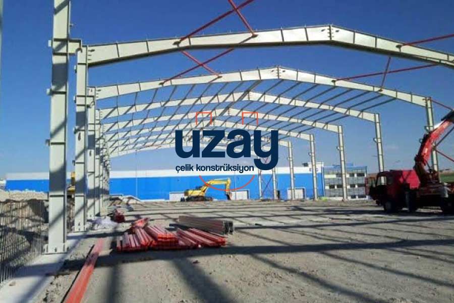 Çelik Konstrüksiyon Depo İmalatı - Uzay Çelik